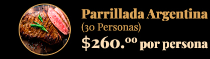 Parrillada argentina 30 personas