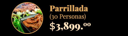 Parrillada para 30 personas