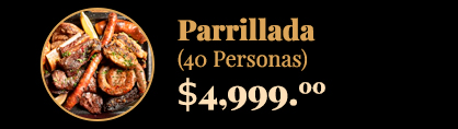 Parrillada para 40 personas